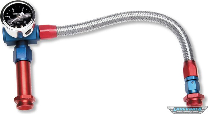 Russell #6 Holley Fuel Line Kit w/Gauge 641100 Russell #6 Holley Fuel Line Kit w/Gauge 641100
