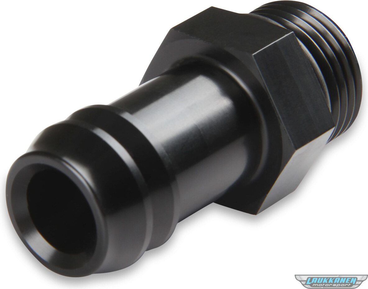 Earl's 3/4 Hose Male to #10 ORB Male Fitting - Black Earl's 3/4 Hose Male to #10 ORB Male Fitting - Black