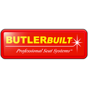 ButlerBuilt - BBP-18A121-65-4001 - Seat Pro Sportsman Plus w/Hans Black Cover 18in